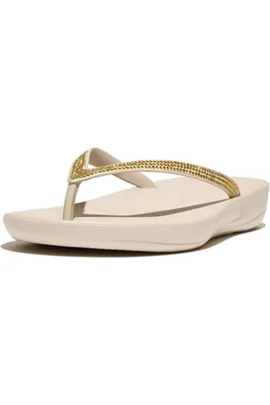 FitFlop Damen Iqushion Sparkle Flipflop, , 39 EU