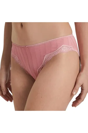 Calida Etude Toujours Slip Damen, Regular Cut, aus hochwertiger Supima-Baumwolle, mit feinem Nadelzug