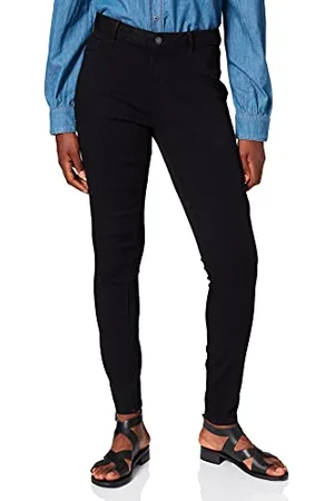 ONLY Carthunder Push Up Reg Skinny Jeans Noos, Noir (Black Black), W41 (Herstellergröße: 54) Damen