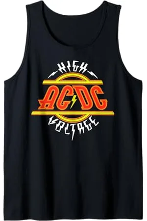 AC/DC – rotes Hochspannungs-Logo Tank Top