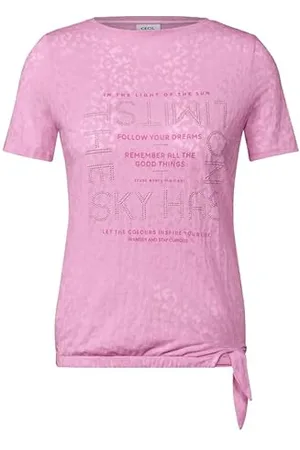 CECIL Burn Out Domestud FP T-Shirt M