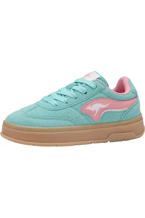 KangaROOS Jungen Mädchen K-GK Meenie Sneaker, Ocean/Rose, 28 EU