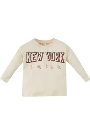 DeFacto Langarmtshirts für Baby Jungen, Longsleeve Kinder, Baby Langarmshirt Bequeme Langarmshirt Baby Jungen, Bekleidung für Jungen