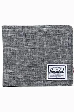 Herschel Andy Geldbörse Raven Crosshatch