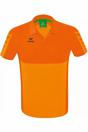 Erima Herren Six Wings Sport Polohemd, new orange, XL