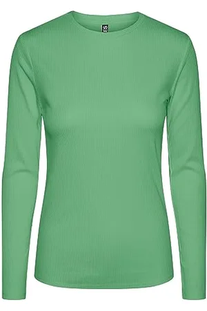 Pieces® Damen Pcruka Top Noos Bc Langarmshirt, , XS EU