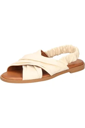 2Go Damen 8222-801 Flache Sandale, Ivory, 40 EU