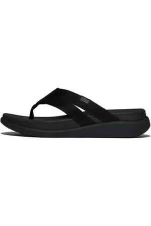 FitFlop Damen F-Mode Go Webbing Flatform Strappy Flip-Flops Flipflop, , 40 EU