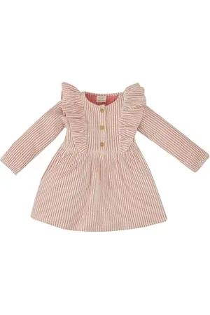 DeFacto Kleider für Baby-Mädchen, Bezaubernde Kleider für süße Baby Mädchen, Einzigartiges Baby Kleid Mädchen für stilvolle Outfits und süße Baby Outfits Mädchen, ,18-24 Monate