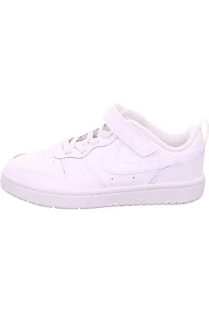 Nike Jungen Court Borough Low 2 (Psv) Sneaker, White/White-White, 30 EU