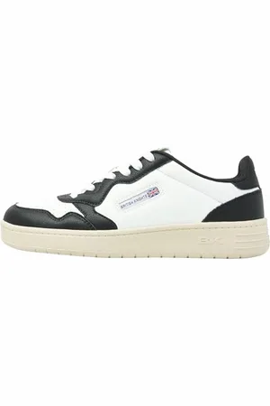 British Knights Herren NOORS Sneaker, SCHWARZ/Weiss, 42 EU