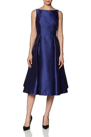 Adrianna Papell Damen Sleeveless Mid-Length Party Dress with V-Back Kleid für besondere Anlässe, , 40