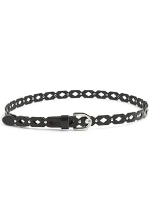 Pieces® Pcnyas Leather Stud Jeans Belt