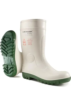 Dunlop Protective Footwear, A571411, Acifort Safety High Voltage, Weiß und Grün, Größe 46 EU