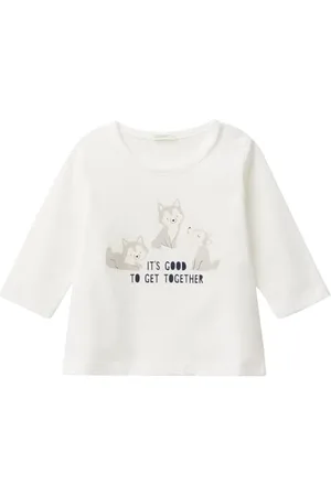Benetton Unisex Baby M/L 3atna 105i T-Shirt, , 62 cm