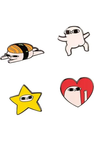 Grupo Erik Set Pins - 4 Anstecknadeln - Geschenke Merchandising