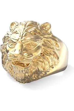Guess Ring Lion King JUMR01307JWYG66 Marke, Einheitsgröße, Metall, Kein Edelstein