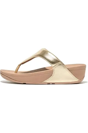 FitFlop Damen Lulu Leather Toepost Flipflop, , 38 EU
