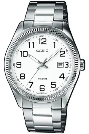 Casio Herren-Armbanduhr Analog Quarz Edelstahl MTP-1302D-7B