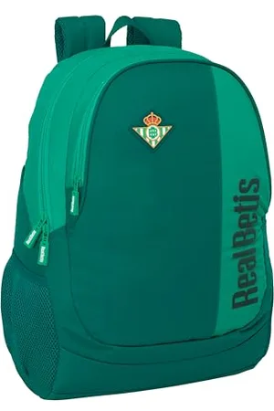 Safta Real BETIS BALOMPIÉ Schulrucksack für Kinder, ideal für Kinder verschiedener Altersgruppen, bequem und vielseitig, Qualität und Widerstandsfähigkeit, 32 x 16 x 44 cm, , M, Casual
