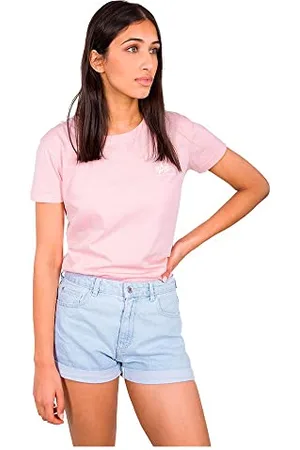 Alpha Industries Damen Basic T Small Logo Wmn T-Shirt