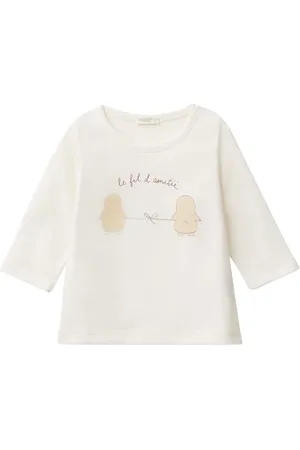 Benetton Unisex Baby M/L 3atna 105i T-Shirt, , 62 cm