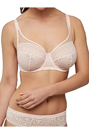 Maison Lejaby Damen Mandala Cerclé BH ohne Bügel, Undurchsichtige, Rosa (Korsett 919), 85DD