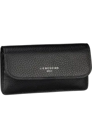 liebeskind Berlin Geldbörse Damen Slam Leder I Geldbörse Damen groß I viel Platz, viele Fächer & Münzfach mit Reißverschluss I Leder Portemonnaie Damen I Damengeldbörse groß mit RFID-Schutz