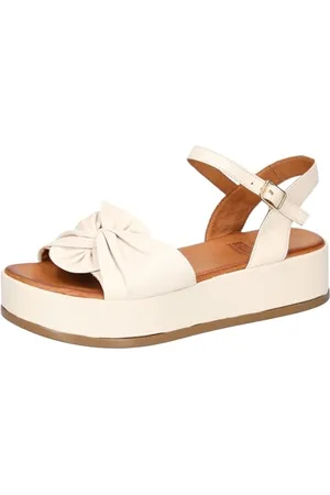 2Go Damen 8228-801 Sandale mit Absatz, cremeweiß (Offwhite), 42 EU