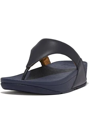 FitFlop Damen Lulu Zehentrenner aus Leder Flipflop, , 36 EU