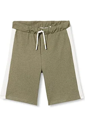 Koton Jungen Drawstring Contrast Color Waffle Textured Shorts, , 5-6 Jahre EU
