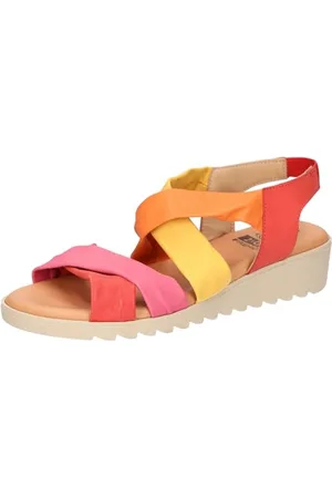 2Go Damen 8049-804 Keilsandale, pink/rot, 42 EU