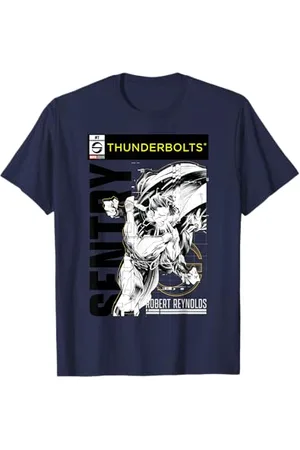Marvel Studios Thunderbolts Sentry B&W Comic Cover #7 T-Shirt