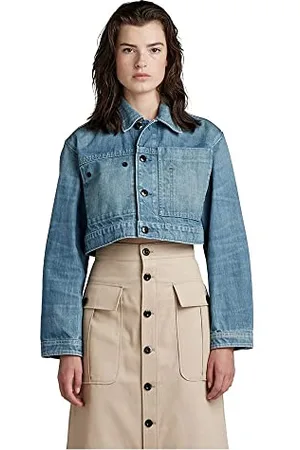 G-Star RAW Damen Cropped Denim Jacke