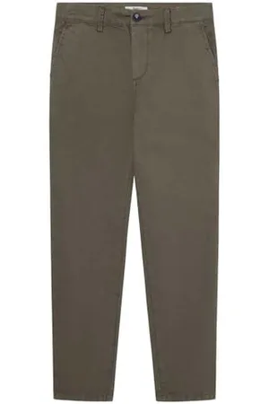 Pepe Jeans Jungen-Theodore-Hose, Grün (Militärgrün), 10 Jahre