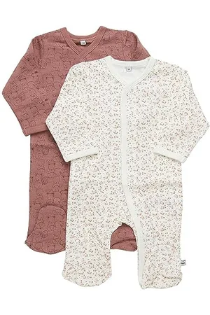 Pippi Unisex Baby Füssen Kleinkind-Schlafanzüge, Burlwood, 104