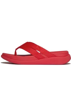 FitFlop Damen F-Mode Go Webbing Flatform Strappy Flip-Flops Flipflop, , 41 EU