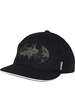 Popgear DC Comics Batman Camo Bat Baseball Kappe, Kinder, One Size, , Offizielle Handelsware