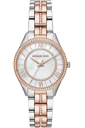 Michael Kors Lauryn zweifarbige Damenuhr aus Edelstahl (MK3979)