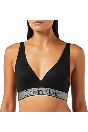Calvin Klein Damen Plunge Push-Up BH, Beige (Bare 20n
