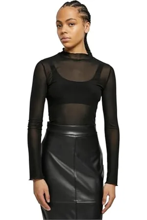 Damen Shaping Bodysuit Shapewear Unterwäsche - Black / 4XL in 2024