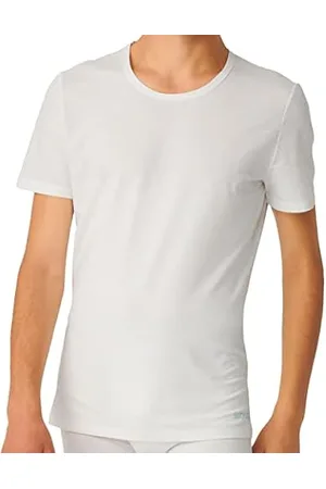 Schiesser Essentials Feinripp Unterhemd 6er Pack White L (6