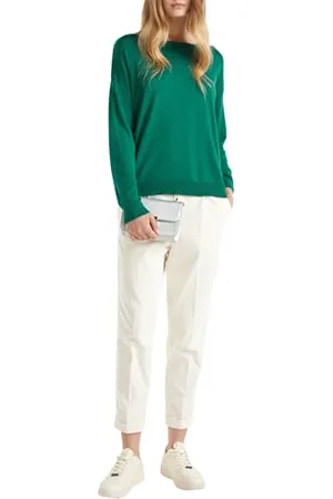 Benetton Damen Trikot Sc Boot M/L 103cd10av Pullover, , S