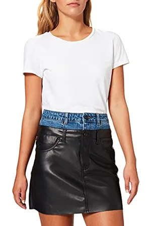 Desigual Womens FAL_Marie Curie Skirt, Black, S