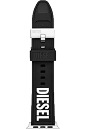 Diesel Armband kompatibel mit Apple Watch, 42/44/45/49 mm 24 mm Silikon, DSS0011