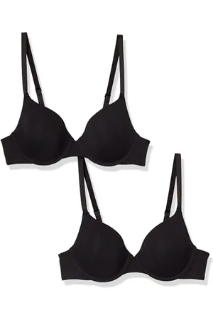 Amazon Damen Bequemer T-Shirt-BH Mit Bügel, 2er-Pack, , 80A