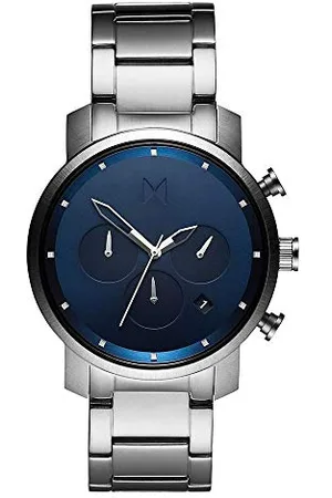 MVMT Analog Quarzuhr für Herren mit Edelstahlarmband Edelstahlarmband - D-MC02-SBLU