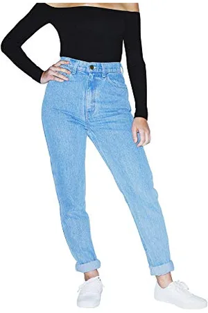 American Apparel Damen High-Waist Jeans, , 25W / 32L