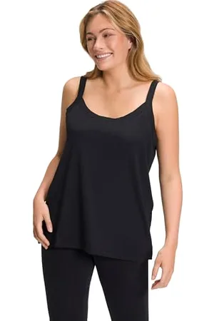 Ulla Popken Damen Spaghetti-top T-Shirts, , 54-56 EU