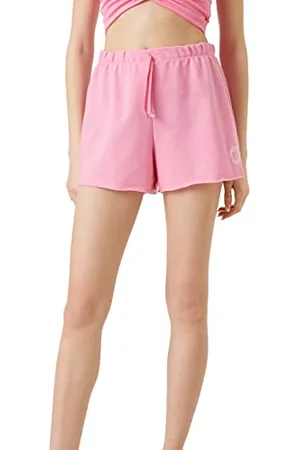Koton Damen Mini Sport Embellished Drawstring Cotton Shorts, , XS EU